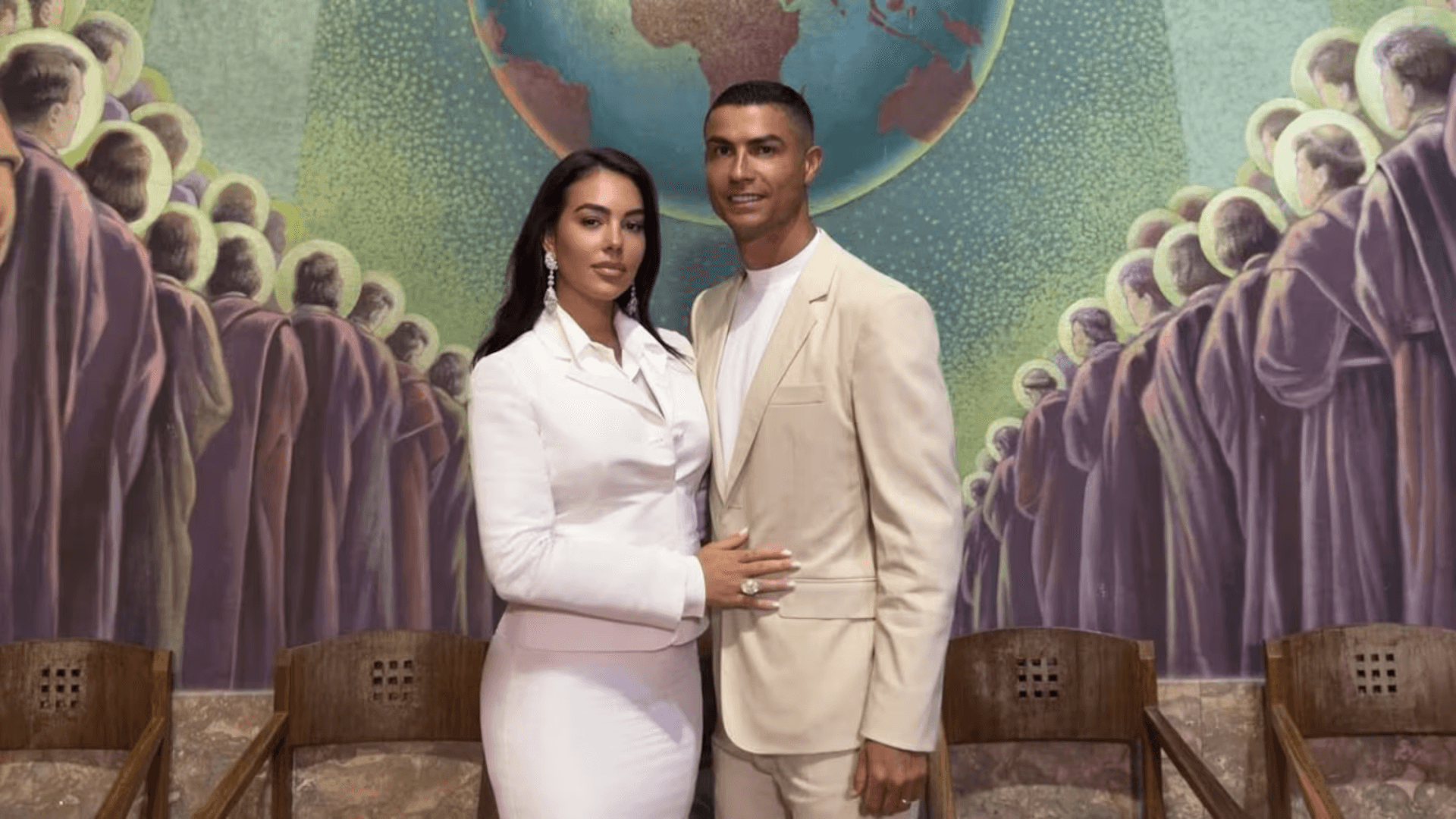 Cristiano Ronaldo e Georgina revelam detalhes do casamento intimista