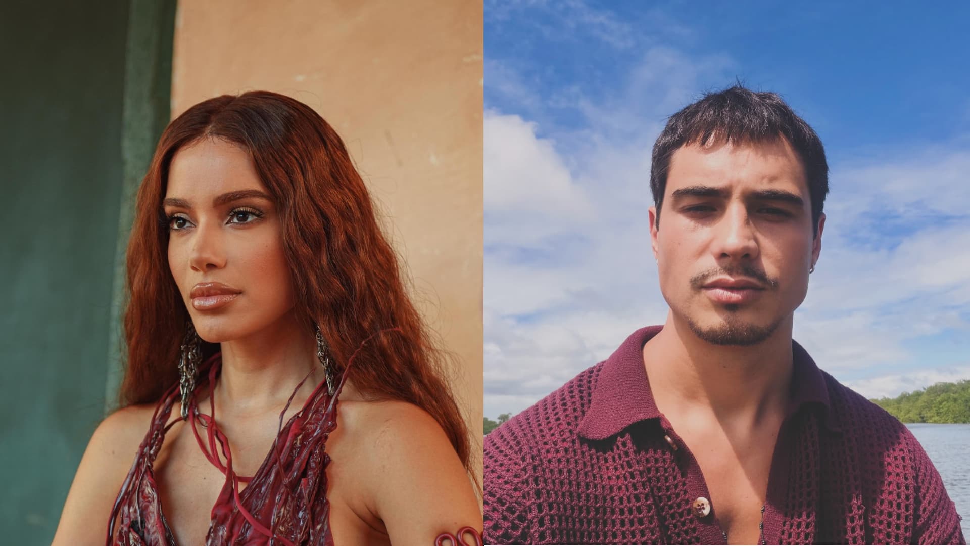 Anitta e Danilo Mesquita são flagrados juntos nos bastidores de programa da Globo