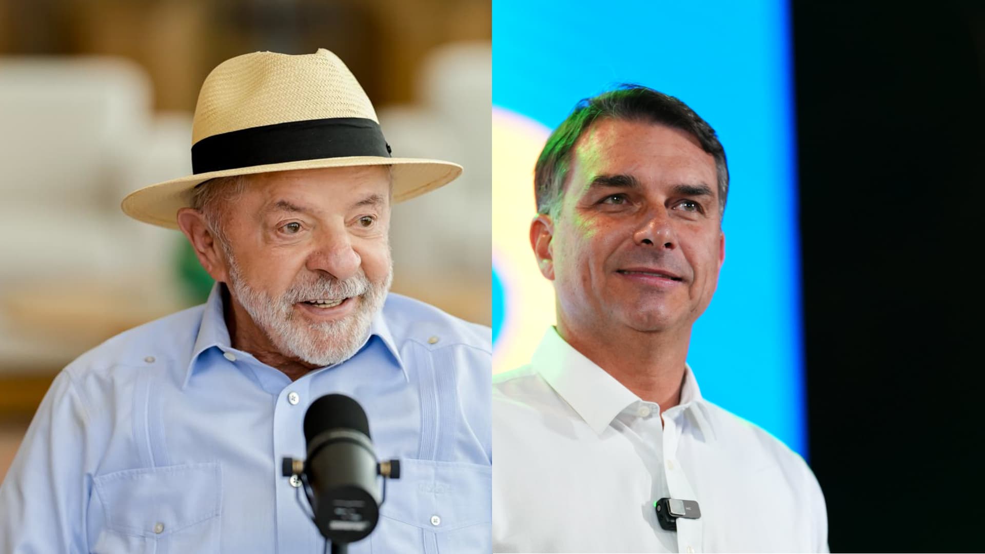 Datafolha: Lula aparece com 39% e Flávio Bolsonaro, com 36%, no 1º turno