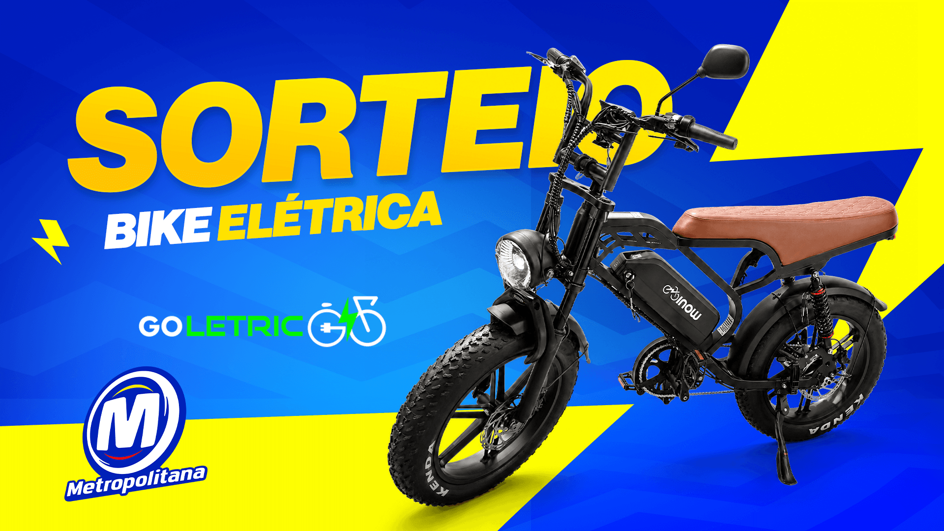 CHEGA DE FICAR PARADO NO TRÂNSITO! A Metropolitana vai te dar uma BIKE ELÉTRICA 0KM! 🏍️